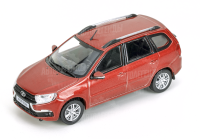 Масштабная модель 1:43 Легковой автомобиль Lada Granta 2 SW (Гранта универсал, рестайлинг) с журналом №24 (Автолегенды. Новая эпоха)